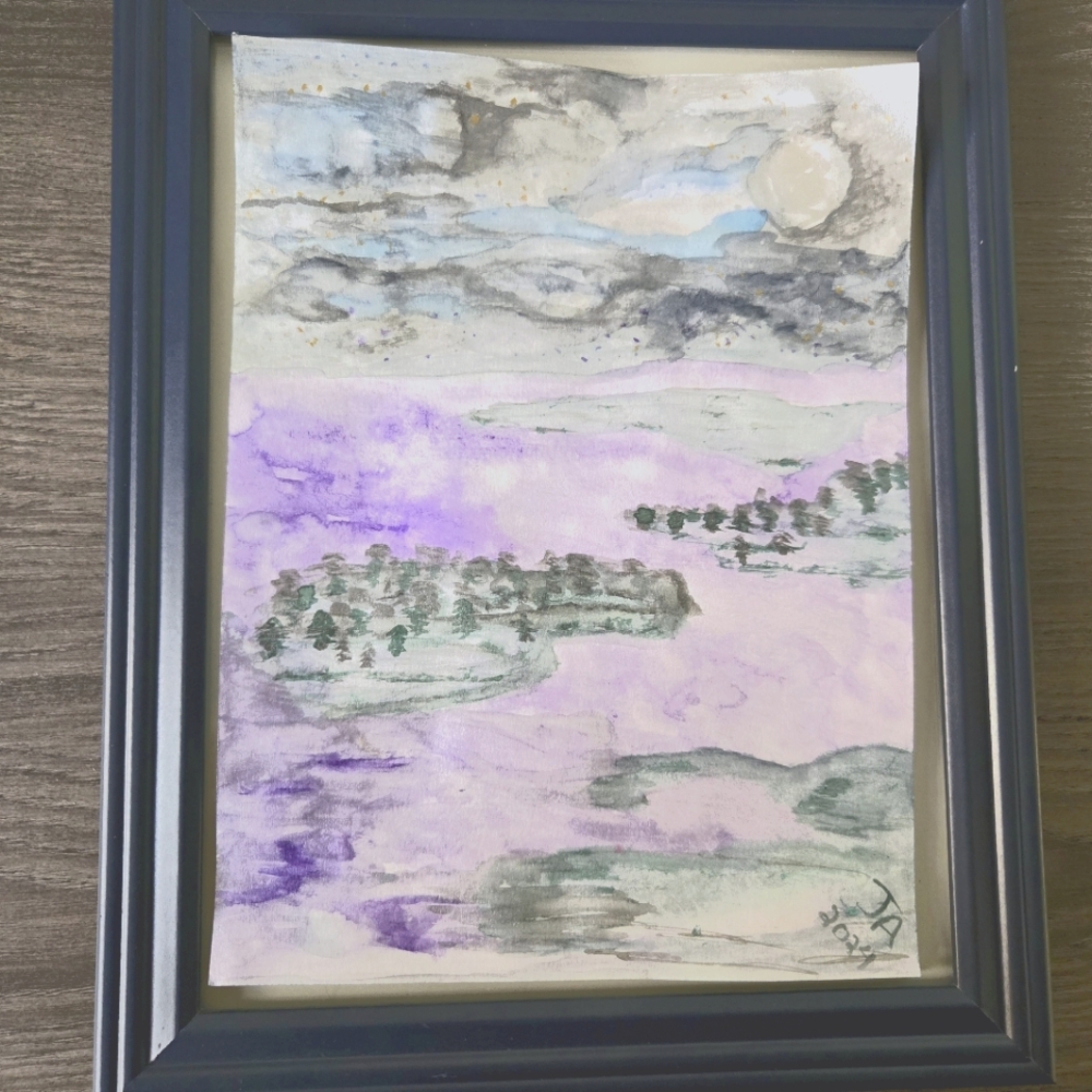 Moon painting
